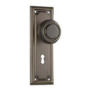 Tradco Edwardian Door Knob on Rectangular Backplate - Customise to your needs - primehardware