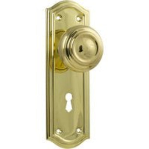 Tradco Kensington Door Knob on Backplate - Customise to your needs - primehardware