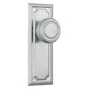 Tradco Edwardian Door Knob on Rectangular Backplate - Customise to your needs - primehardware