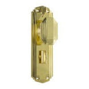 Tradco Napier Art Deco Door Knob on Backplate - Customise your needs - primehardware