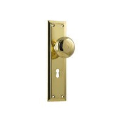 Tradco Richmond Door Knob on Long Backplate - Customise to your needs - primehardware