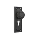 Tradco Edwardian Door Knob on Rectangular Backplate - Customise to your needs - primehardware