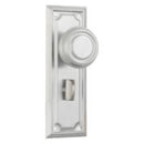 Tradco Edwardian Door Knob on Rectangular Backplate - Customise to your needs - primehardware