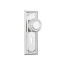 Tradco Edwardian Door Knob on Rectangular Backplate - Customise to your needs - primehardware