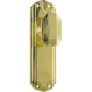 Tradco Napier Art Deco Door Knob on Backplate - Customise your needs - primehardware