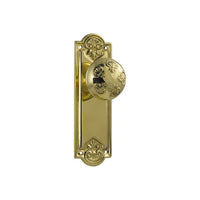 Tradco Nouveau Door Knob on Backplate - Customise to your needs