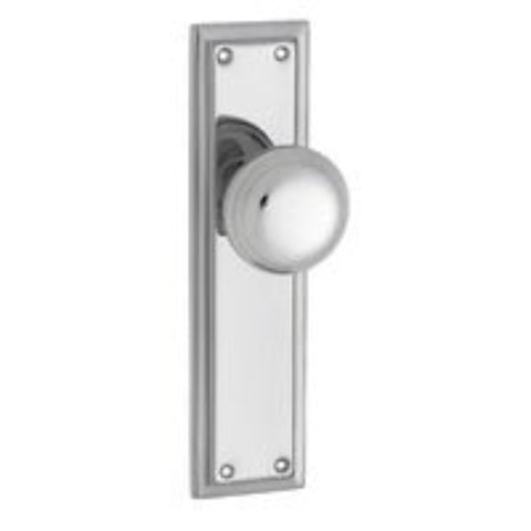 Tradco Richmond Door Knob on Long Backplate - Customise to your needs - primehardware