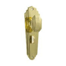 Tradco Elwood Art Deco Door Knob on Long Backplate - Customise to your needs - primehardware
