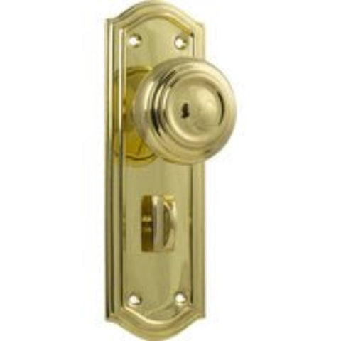 Tradco Kensington Door Knob on Backplate - Customise to your needs - primehardware