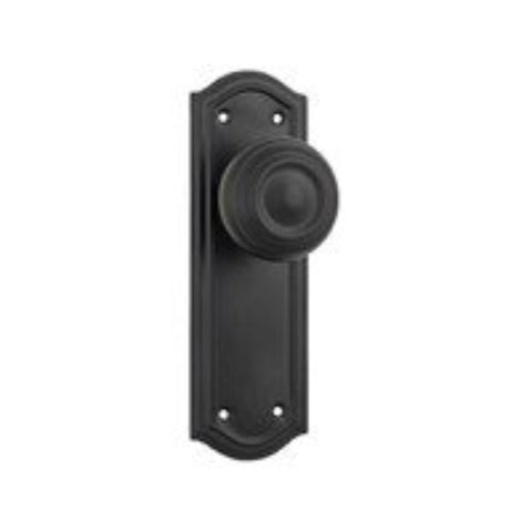 Tradco Kensington Door Knob on Backplate - Customise to your needs - primehardware