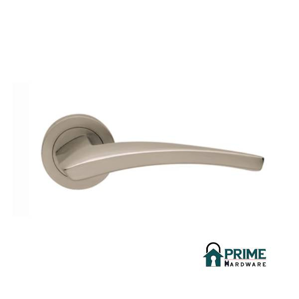 Manital- Dune Lever on Round Rose Door Handle