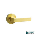 AUSTYLE LINEAR LEVER INTEGRATED PASSAGE/PRIVACY SATIN BRASS 93580 - primehardware