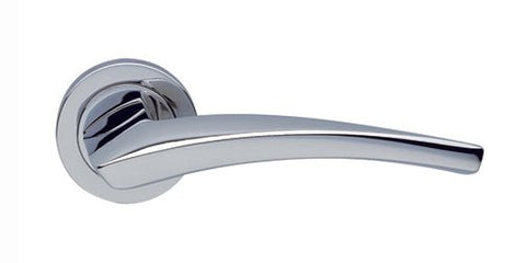 Manital - Dune Lever on Round Rose Door Handle - primehardware