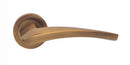 Manital - Dune Lever on Round Rose Door Handle - primehardware