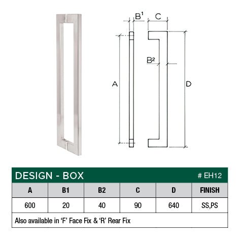 Scope Entrance Handles DA “Box” - primehardware