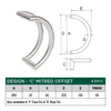 Scope Entrance Handles “C” Mitre Offset - primehardware