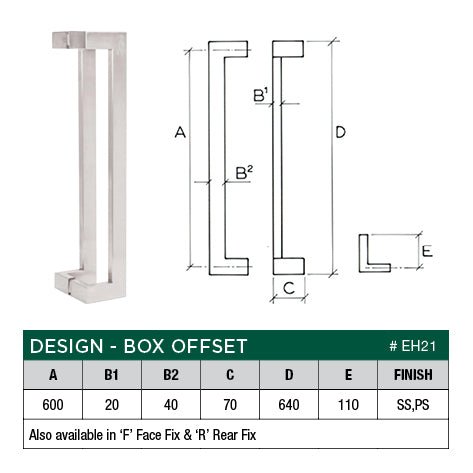 Scope Entrance Handles “Box” Offset - primehardware