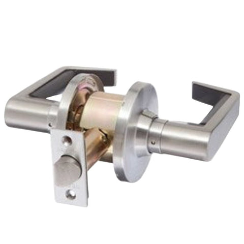 Brava Metro El Series Passage Lever Set 70mm Backset Satin Chrome - El6082sc70 - primehardware