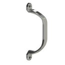 EMRO OFFSET PULL HANDLE 135A - AVAILABLE IN CHROME PLATED AND SATIN POWDER COATED - primehardware