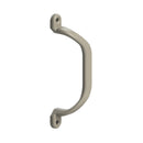 EMRO DOOR HANDLE OFFSET CTC 100MM SATIN POWDER COATED 135SPP - primehardware