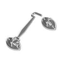 EMRO CABIN HOOK 100MM CHROME PLATED 141CPCD - primehardware