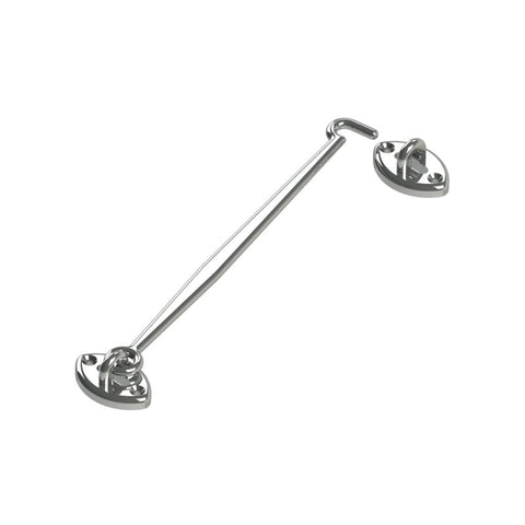 EMRO CABIN HOOK 200MM CHROME PLATED 143SPP - primehardware