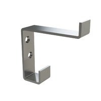EMRO HAT & COAT HOOK 70MM 304 GRADE SATIN STAINLESS STEEL 170 - primehardware