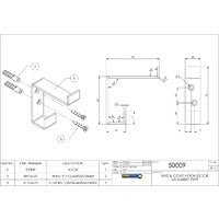 EMRO HAT & COAT HOOK 70MM 304 GRADE SATIN STAINLESS STEEL 170 - primehardware