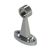 EMRO CENTRE PILLAR SUPPORT CHROME PLATED - AVAILABLE IN 16MM AND 19MM SIZES - primehardware