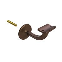EMRO 443 STAIR HAND RAIL BRACKET EXTENDED CENTRE CONCEALED FIX 80MM - AVAILABLE IN VARIOUS FINISHES - primehardware