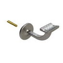 EMRO 443 STAIR HAND RAIL BRACKET EXTENDED CENTRE CONCEALED FIX 80MM - AVAILABLE IN VARIOUS FINISHES - primehardware