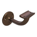 EMRO STAIR HAND RAIL 444 BRACKET EXTENDED CONVENTIONAL 80MM - AVAILABLE IN VARIOUS FINISHES - primehardware