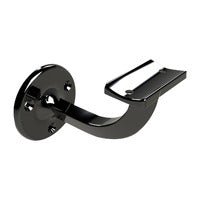 EMRO STAIR HAND RAIL 444 BRACKET EXTENDED CONVENTIONAL 80MM - AVAILABLE IN VARIOUS FINISHES - primehardware