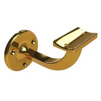 EMRO STAIR HAND RAIL 444 BRACKET EXTENDED CONVENTIONAL 80MM - AVAILABLE IN VARIOUS FINISHES - primehardware
