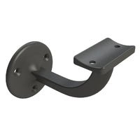 EMRO STAIR HAND RAIL 444 BRACKET EXTENDED CONVENTIONAL 80MM - AVAILABLE IN VARIOUS FINISHES - primehardware