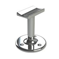 EMRO 445 STRAIGHT STAIR RAIL BRACKET VISIBLE FIX 60MM - AVAILABLE IN VARIOUS FINISHES - primehardware