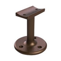 EMRO 445 STRAIGHT STAIR RAIL BRACKET VISIBLE FIX 60MM - AVAILABLE IN VARIOUS FINISHES - primehardware