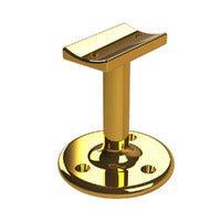 EMRO 445 STRAIGHT STAIR RAIL BRACKET VISIBLE FIX 60MM - AVAILABLE IN VARIOUS FINISHES - primehardware