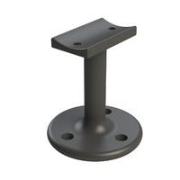 EMRO 445 STRAIGHT STAIR RAIL BRACKET VISIBLE FIX 60MM - AVAILABLE IN VARIOUS FINISHES - primehardware