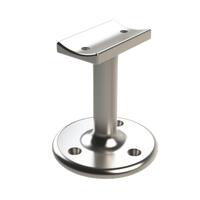 EMRO 445 STRAIGHT STAIR RAIL BRACKET VISIBLE FIX 60MM - AVAILABLE IN VARIOUS FINISHES - primehardware
