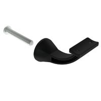 EMRO ARCHITECTURAL CONCEALED CURVED TOP BRACKET 4462 - AVAILABLE IN VARIOUS FINISHES - primehardware