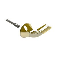 EMRO DELUXE CONCEALED CURVED TOP BRACKET 446CT - AVAILABLE IN VARIOUS FINISHES - primehardware