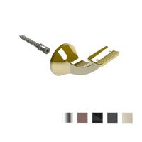 EMRO DELUXE CONCEALED CURVED TOP BRACKET 446CT - AVAILABLE IN VARIOUS FINISHES - primehardware