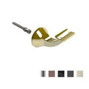 EMRO DELUXE CONCEALED CURVED TOP BRACKET 446CT - AVAILABLE IN VARIOUS FINISHES - primehardware