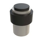 EMRO DOOR STOP FLOOR AND WALL MOUNTED SATIN STAINLESS STEEL 50005 - primehardware