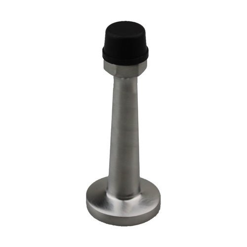 EMRO DOOR STOP WALL MOUNTED 78MM SATIN STAINLESS STEEL 50006 - primehardware