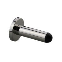 EMRO DOOR STOP DOOR MOUNTED 75MM POLISHED STAINLESS STEEL 50007PSS - primehardware