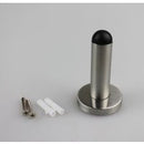 EMRO DOOR STOP DOOR MOUNTED 75MM SATIN STAINLESS STEEL 50007 - primehardware
