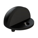 EMRO DOOR STOP HALF MOON FLOOR MOUNTED - AVAILABLE IN VARIOUS FINISHES - primehardware