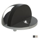 EMRO DOOR STOP HALF MOON FLOOR MOUNTED - AVAILABLE IN VARIOUS FINISHES - primehardware